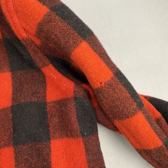 Vintage 1940-1950s Hercules Sears Plaid Button Up Chore Jacket Large - READ COND - Picture 11 of 16